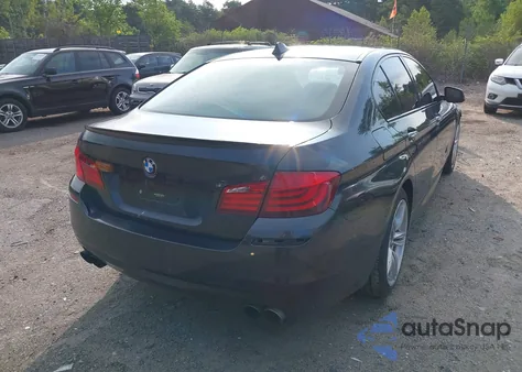 2013 BMW 550I xDrive из США, поврежденный, VIN WBAFU9C58DDY72125